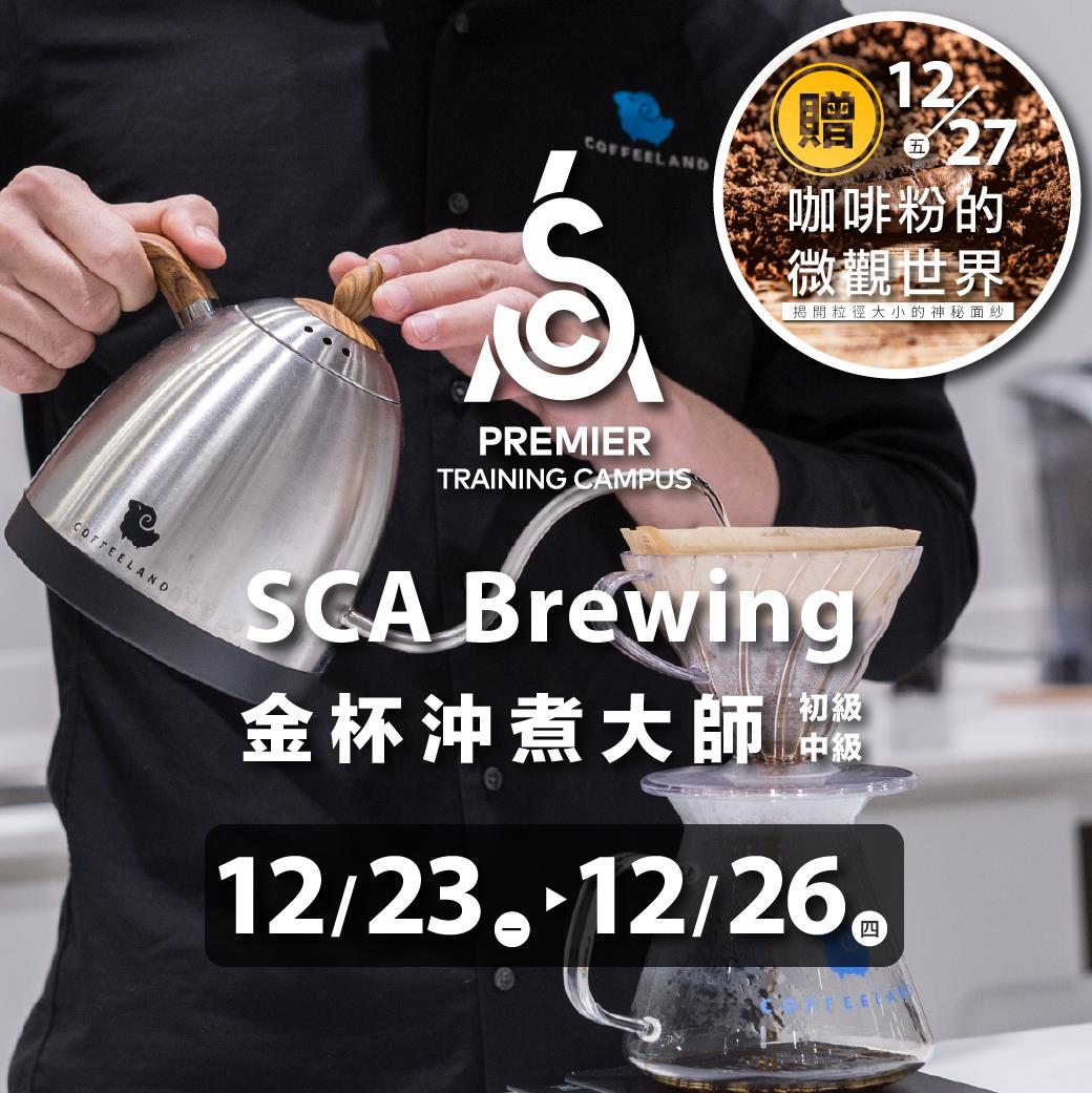 SCA CSP Brewing沖煮大師-初中級